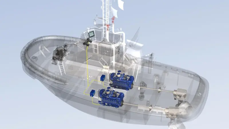 MTU’s Callosum integrates and controls all systems on vessels such as tugs