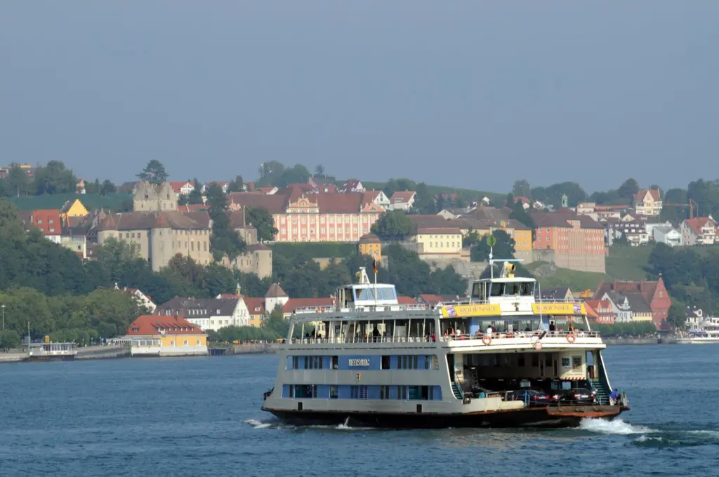 Bodensee ferry 'Meersburg' is running with low-emission MTU 2000 series engines