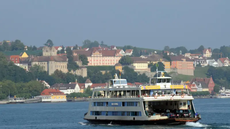 Bodensee ferry 'Meersburg' is running with low-emission MTU 2000 series engines