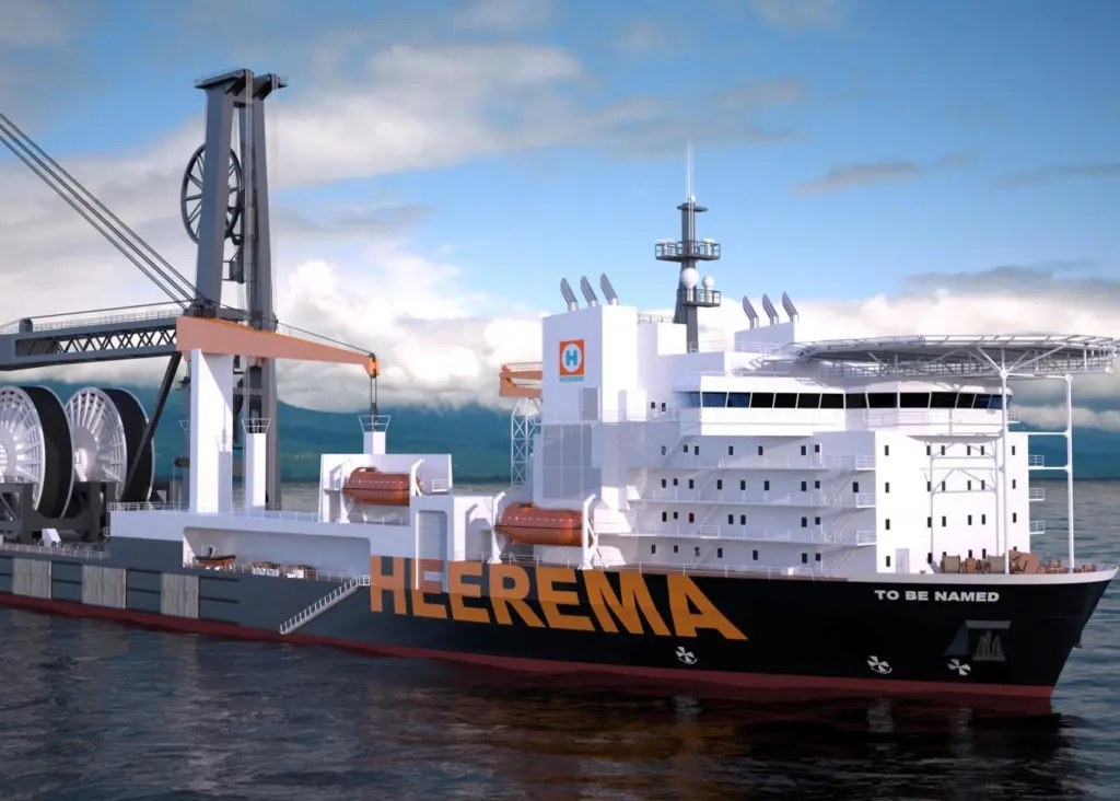 Artist impression of Heerema’s deepwater construction vessel