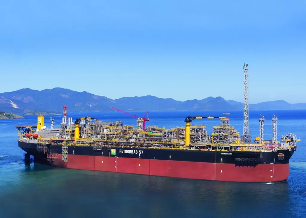 The recently delivered FPSO P-57