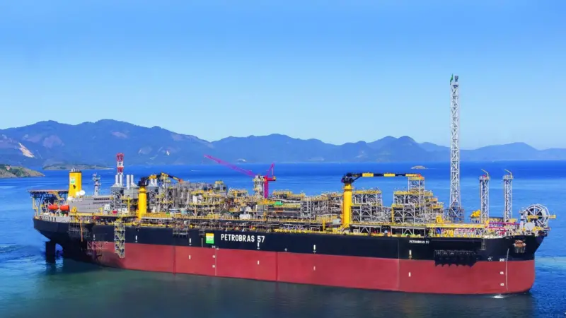 The recently delivered FPSO P-57