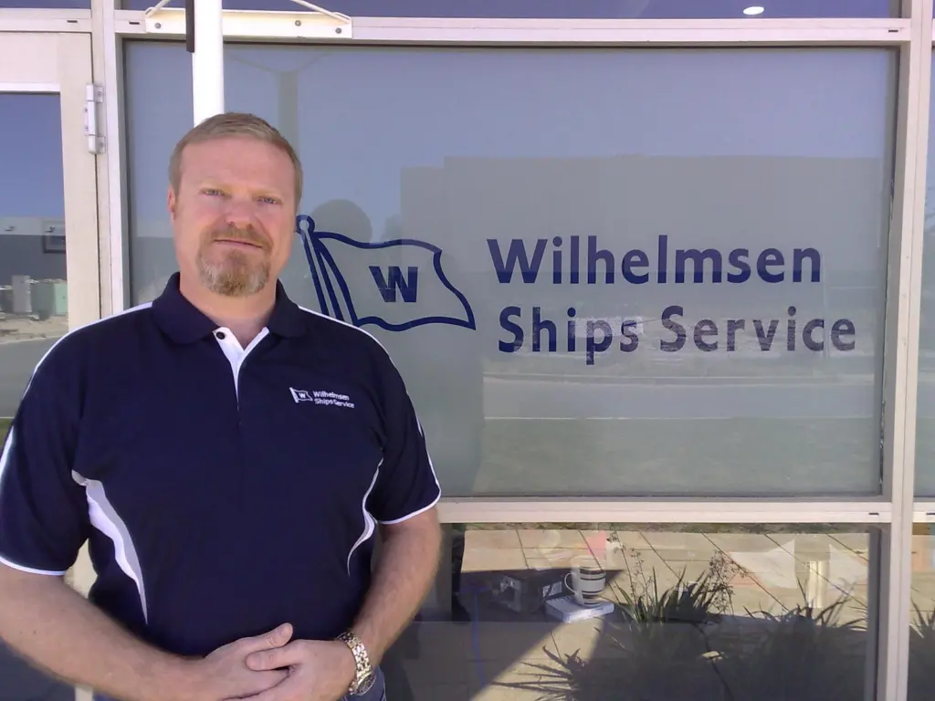 Nigel Goode, new manager, Wilhelmsen Ships Service Western Australia