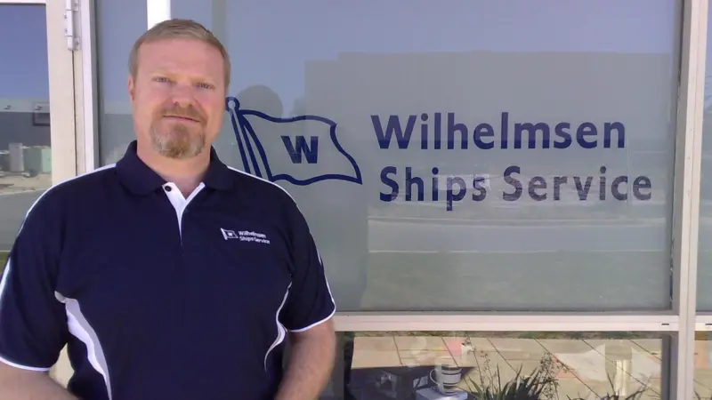 Nigel Goode, new manager, Wilhelmsen Ships Service Western Australia