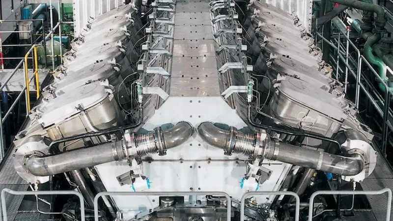 Four common-rail 12V48/60CR Tier-II propulsion engines from MAN will power a new ropax ferry for Tunisian ship owner COTUNAV