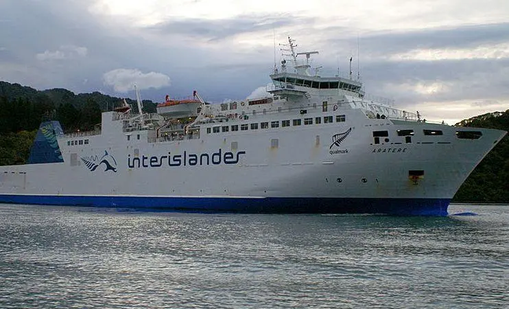The ropax ferry ‘Aratere’ is to be upgraded by Sembawang