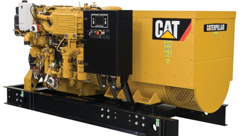 The Cat C18 Acert package genset, now available with factory-fitted class-society alarm and protection