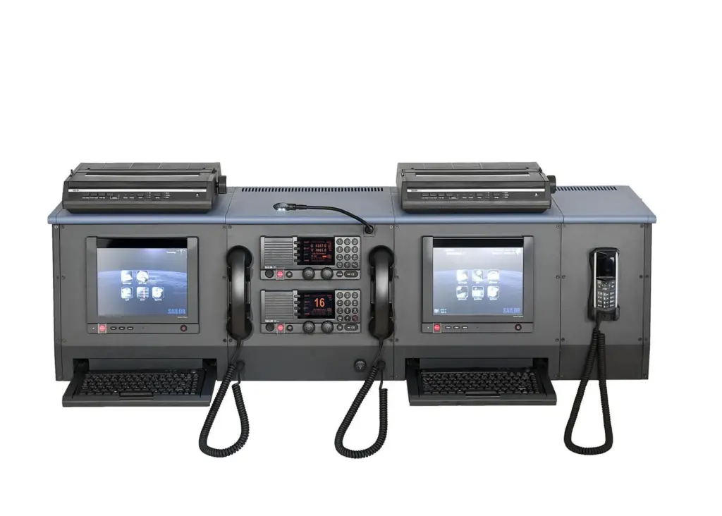 Sailor 6000 GMDSS series console