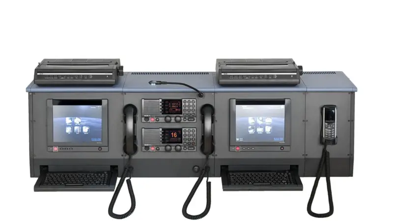 Sailor 6000 GMDSS series console