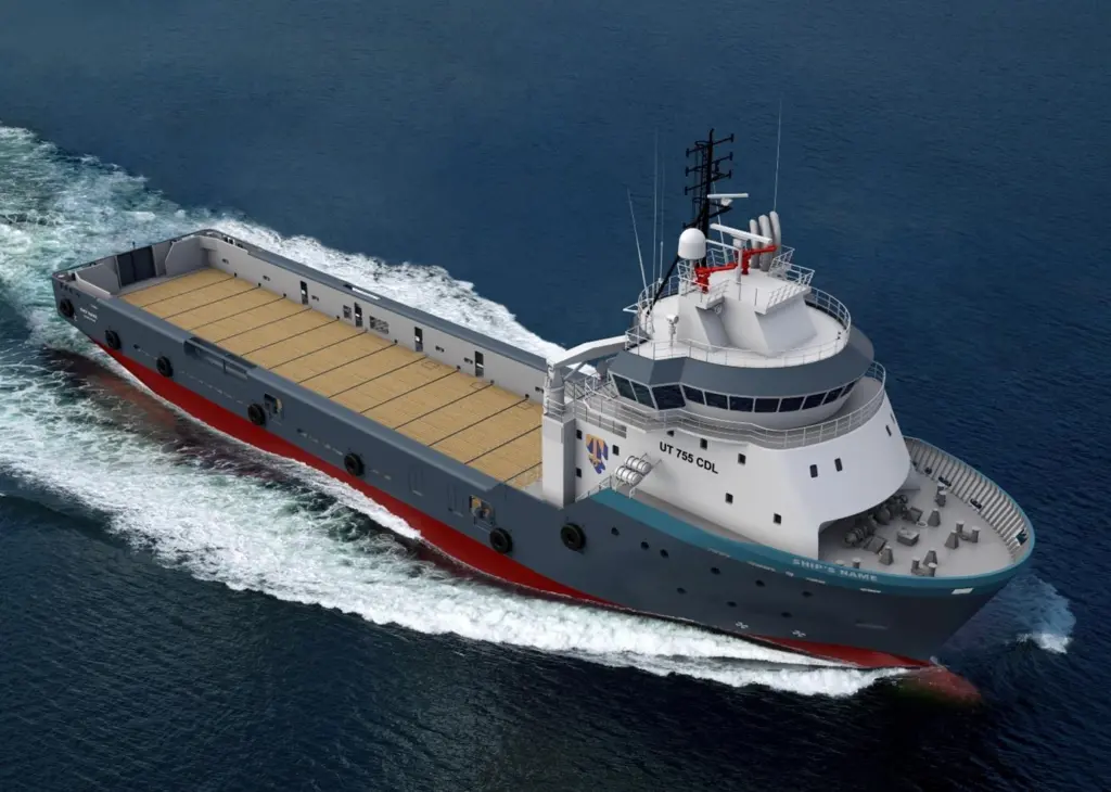 The UT 755CDL PSVs ordered by Tidewater