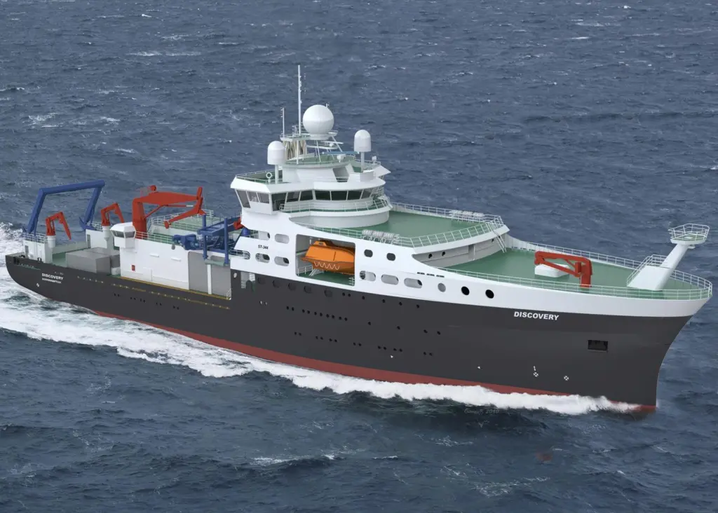 Wärtsilä will supply the propulsion solution for the UK's new research vessel to be operated by the NERC