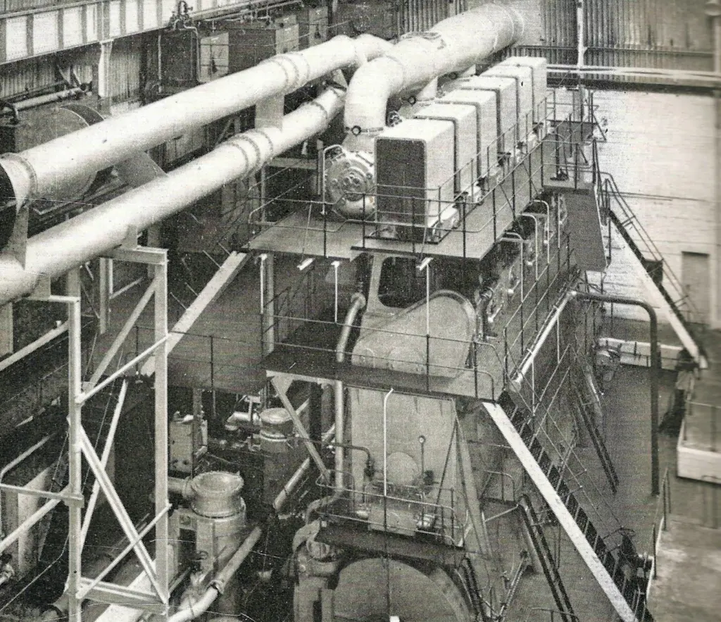 Marine engine technology from the early 1960s – a Doxford P-type on the test bed