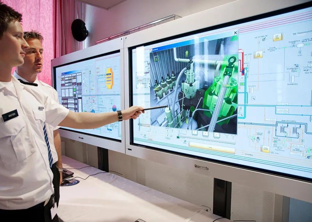 The Kongsberg engine room simulator at Bodin Maritime School is receiving an upgrade