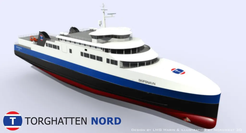 The LNG-powered ferries will feature a comprehensive MacGregor cargo access package