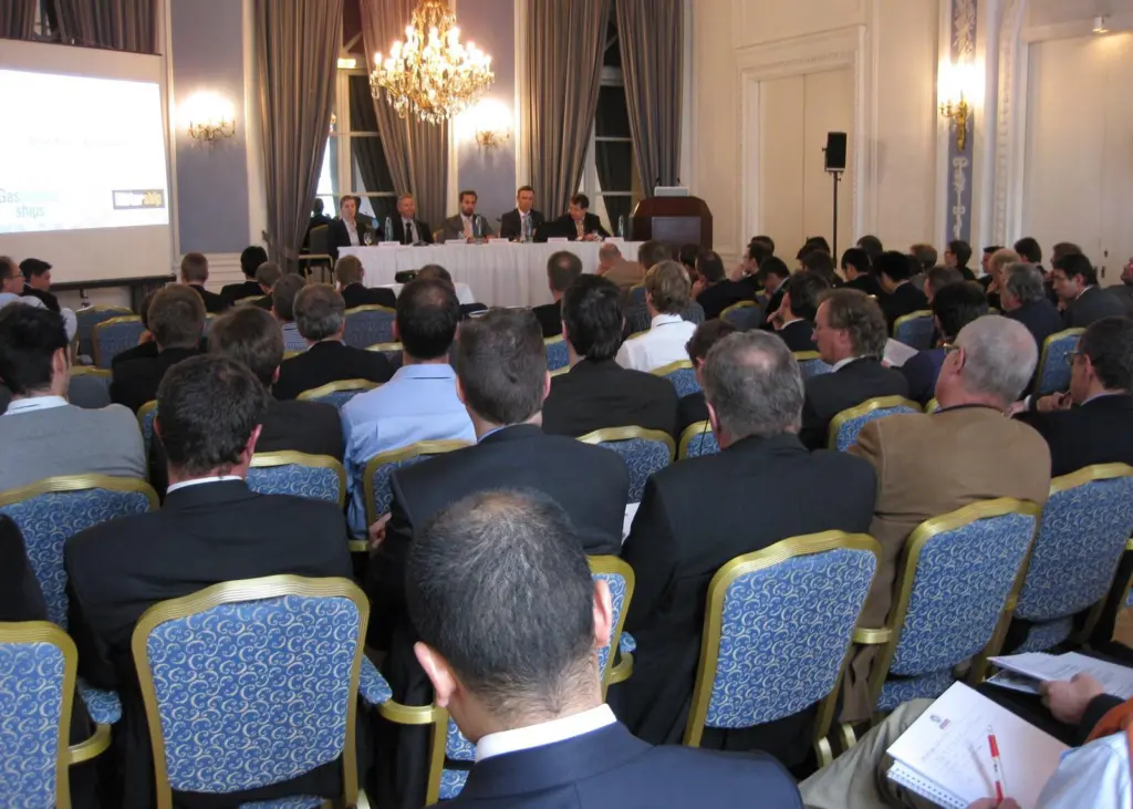 The well attended conference venue at the Atlantic Kempinski Hotel in Hamburg