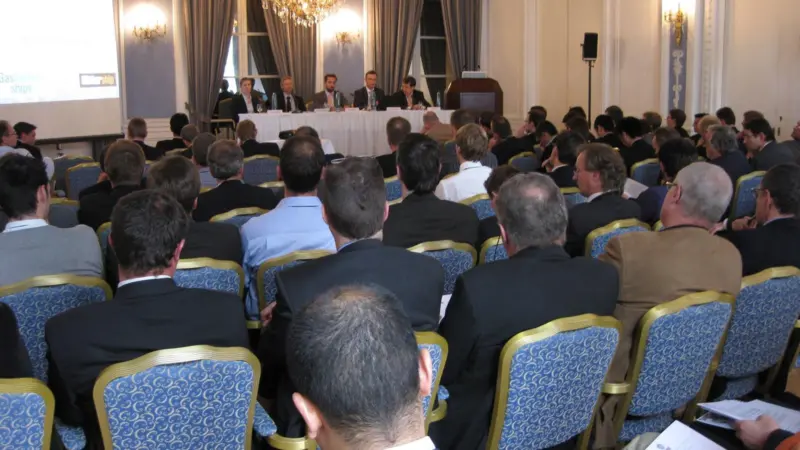 The well attended conference venue at the Atlantic Kempinski Hotel in Hamburg