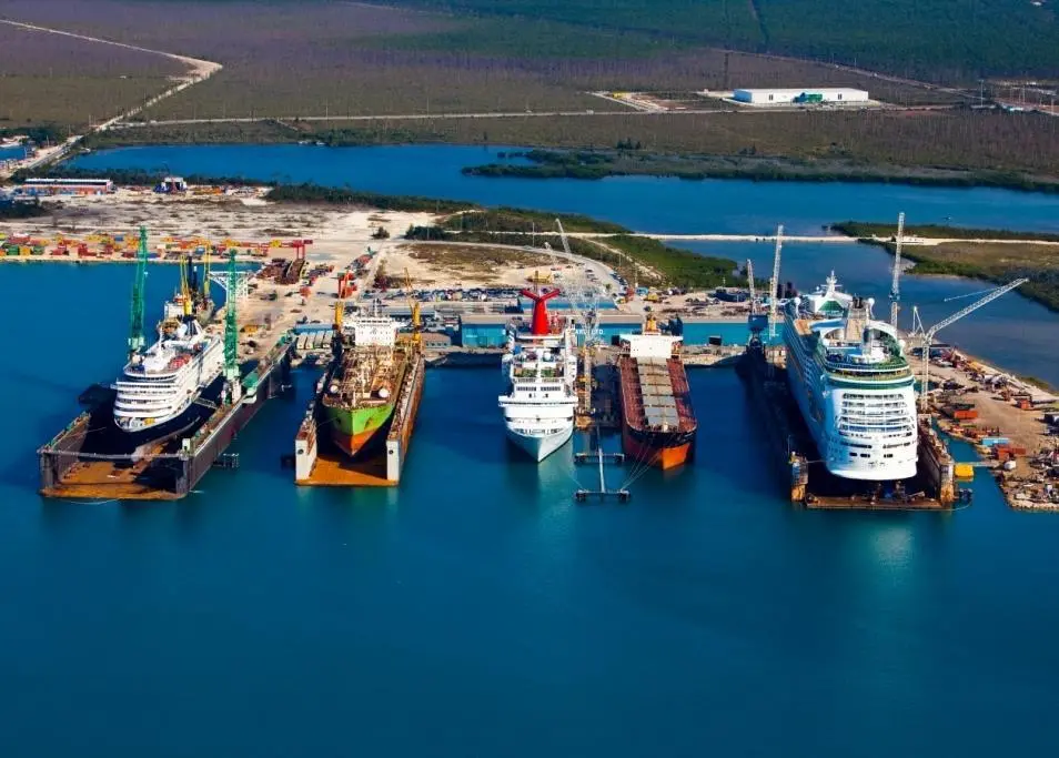 A full house at Grand Bahama Shipyard
