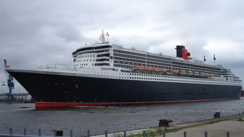 The 'Queen Mary 2', whose Mermaid pods were claimed to have proved troublesome