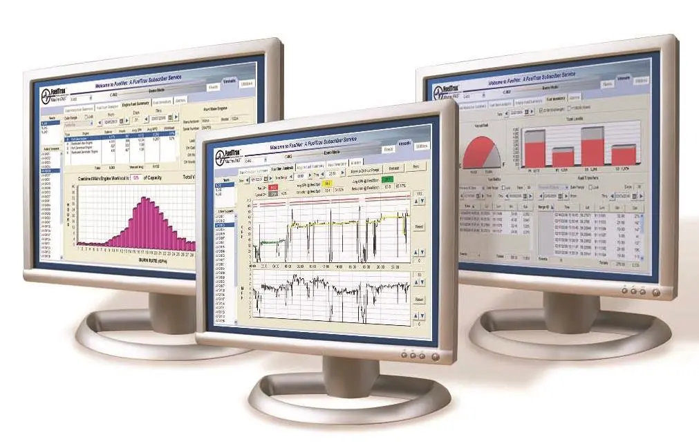 FuelTrax FuelNet monitors