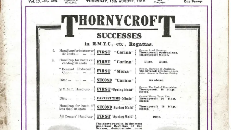 Before ‘The Motor Ship’ – a cover from 1912