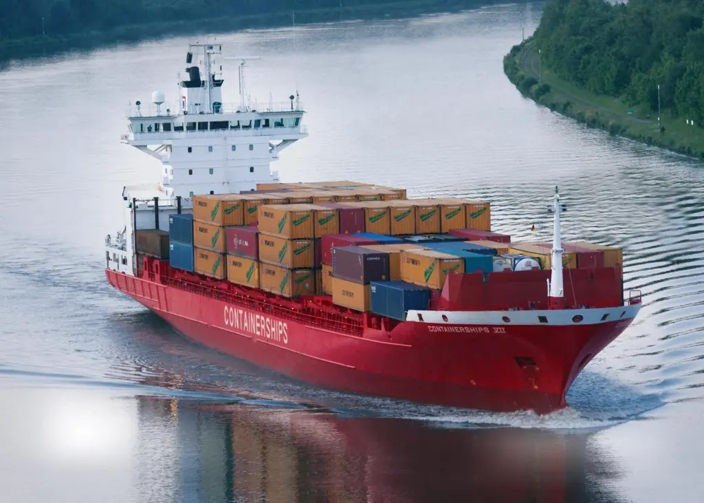 ‘Containerships VII’, first ship to receive a Wartsila scrubber for its main engine