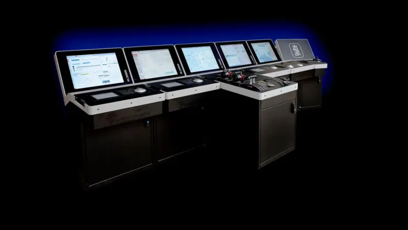Overall view of the Kongsberg Maritime K-Chief 600 automation system