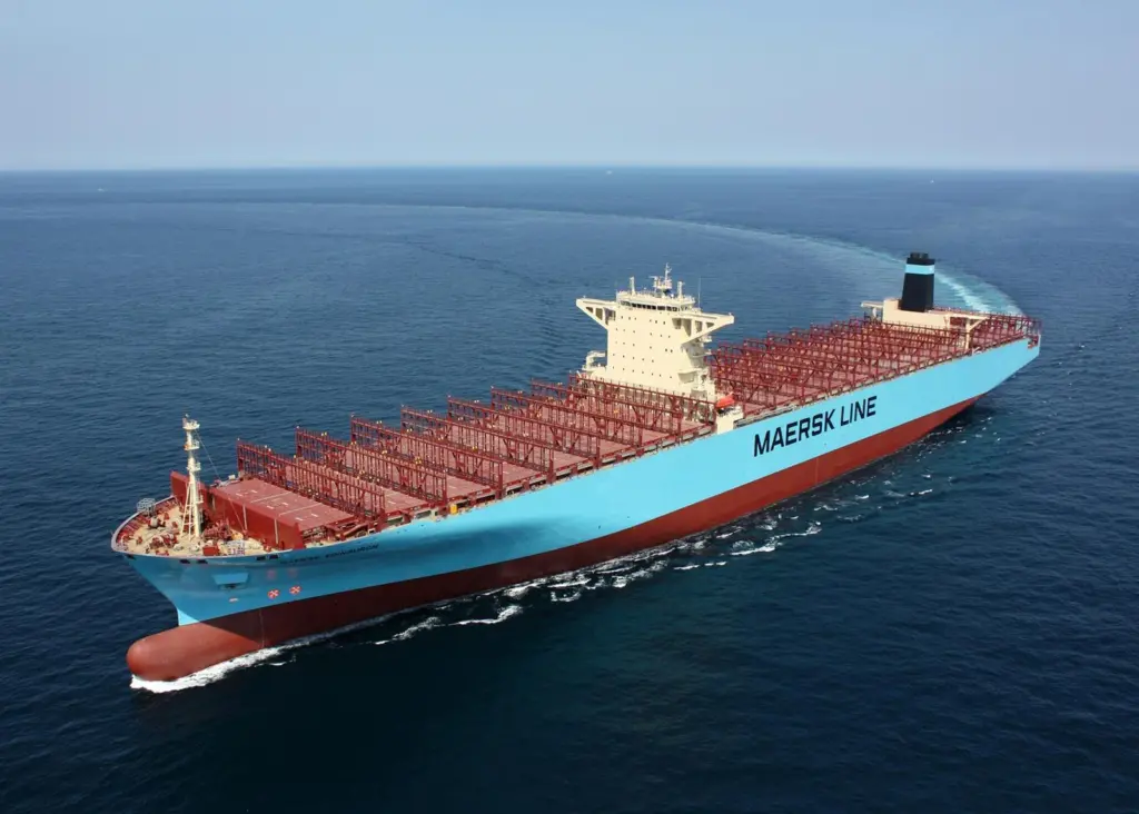 ‘Maersk Edinburgh’ (ex-Pearl Rickmers) is the first ULCS of Rickmers Group which entered service with Maersk (Photo: Rickmers)