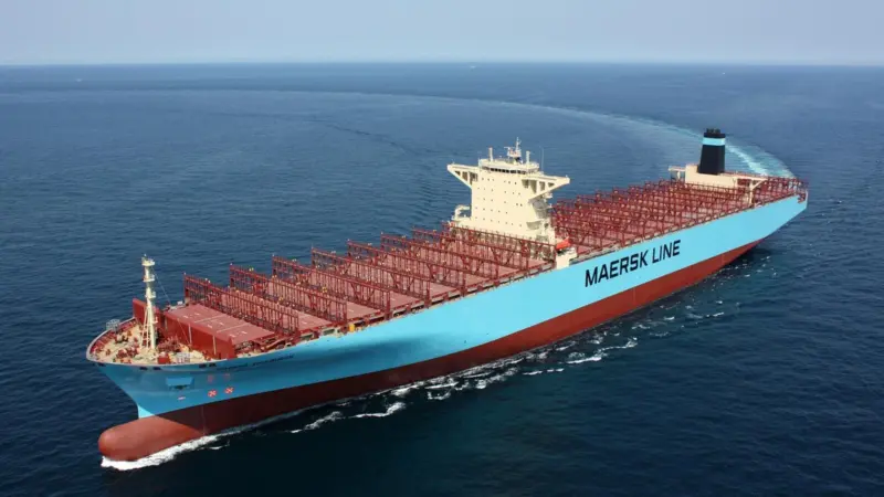 ‘Maersk Edinburgh’ (ex-Pearl Rickmers) is the first ULCS of Rickmers Group which entered service with Maersk (Photo: Rickmers)
