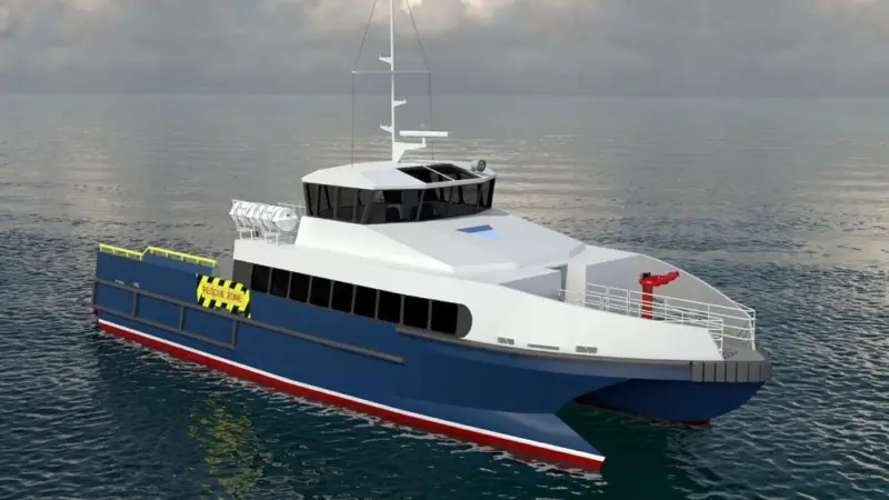 Image of Incat Crowther’s 28m catamaran crew boat