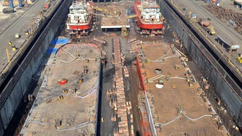 Eight into one at ASRY’s No.1 dock