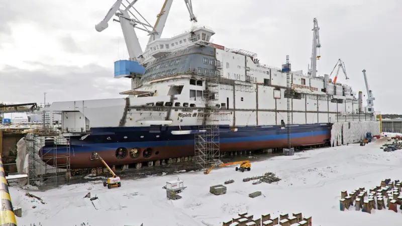 Launch of ro-pax ‘Spirit of France’ at Rauma