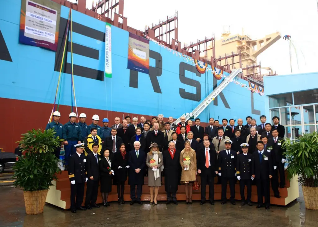 The Rickmers Group has taken delivery in Korea of two more 13,100TEU vessels