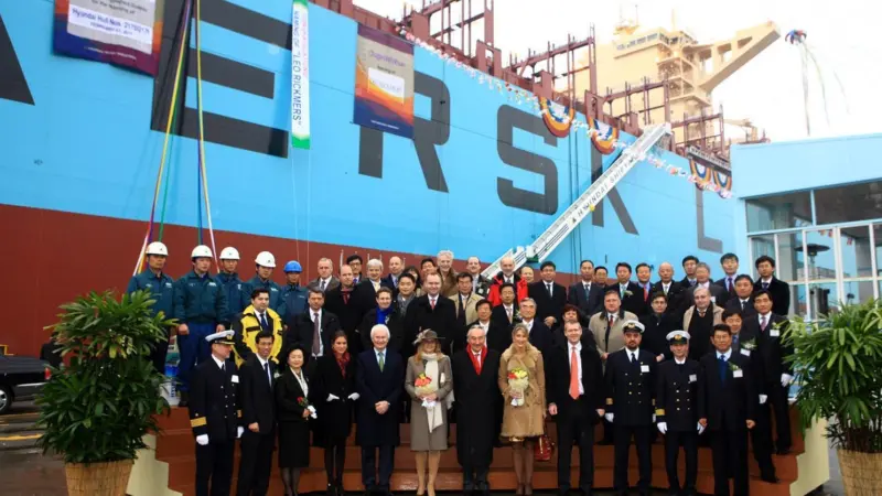 The Rickmers Group has taken delivery in Korea of two more 13,100TEU vessels