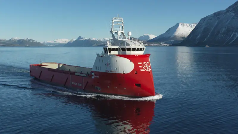 ‘Rem Hrist’ on sea trials