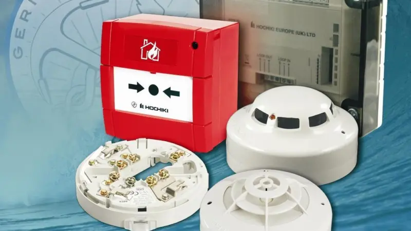 Hochiki's range of marine approved fire detection equipment