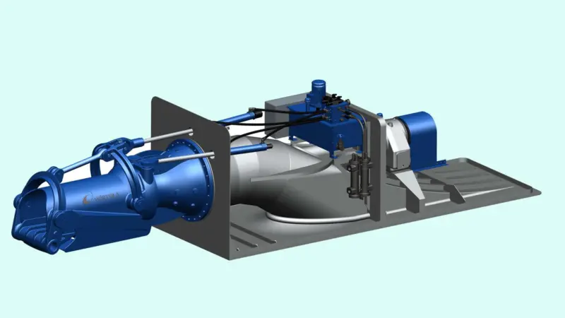 Wärtsilä’s competitive, easy-to-install waterjet package for a shaft power of up to 4,500kW
