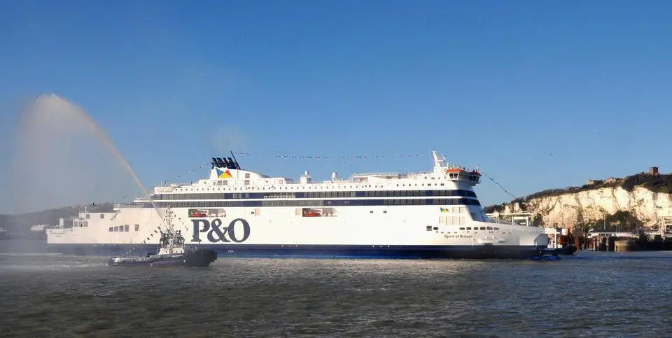 P&O’s latest cross-Channel ferry ‘Spirit of Britain’