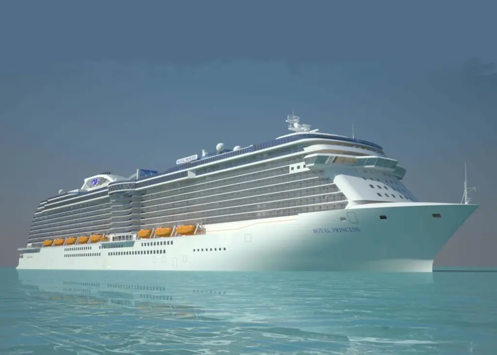 Artist’s impression of the new ‘Royal Princess’
