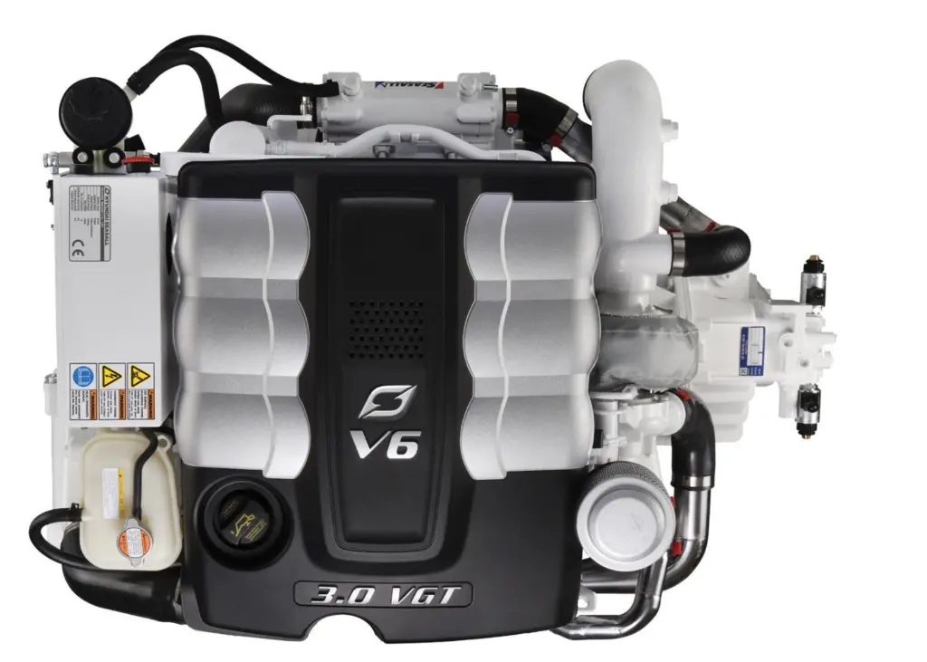 A Hyundai SeasAll engine