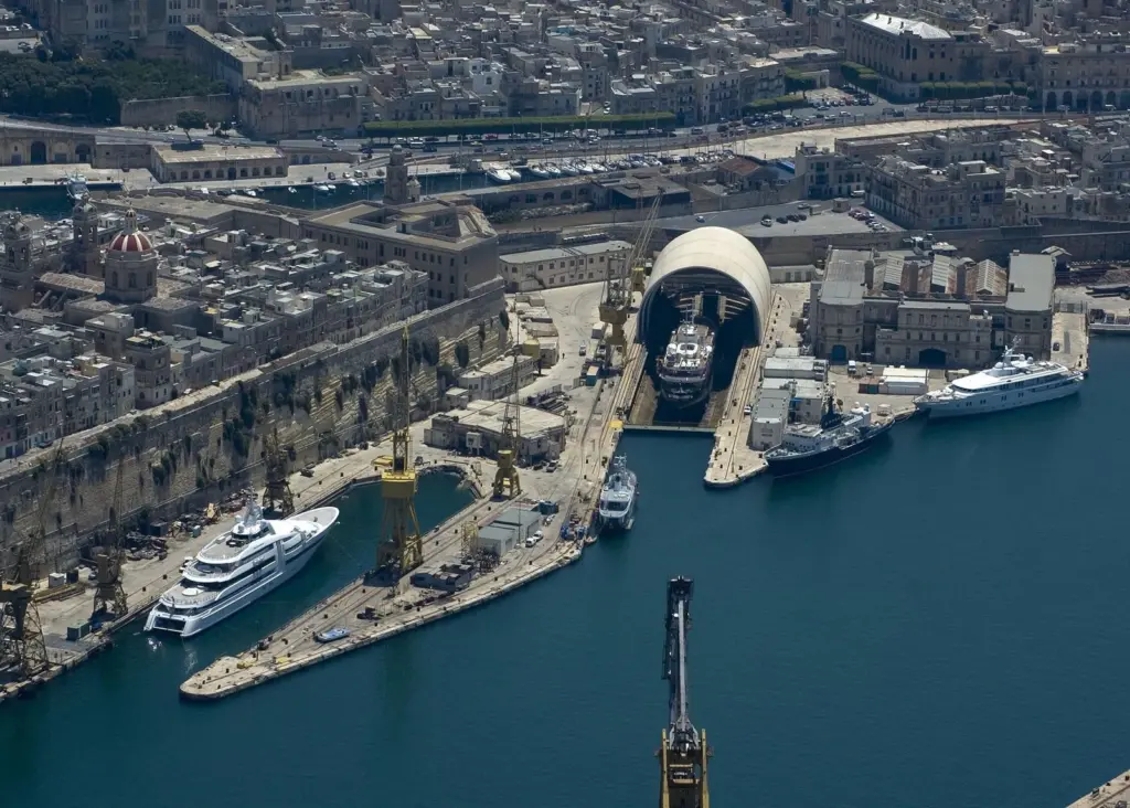 Palumbo’s Maltese superyacht yard