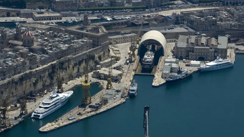 Palumbo’s Maltese superyacht yard