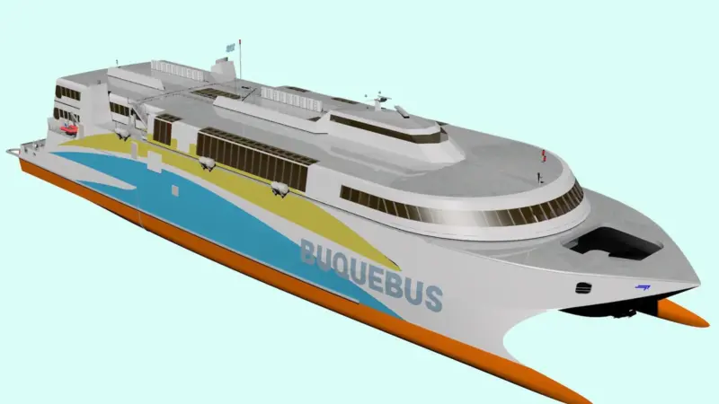 Incat 069 – now revealed to be for Buquebus