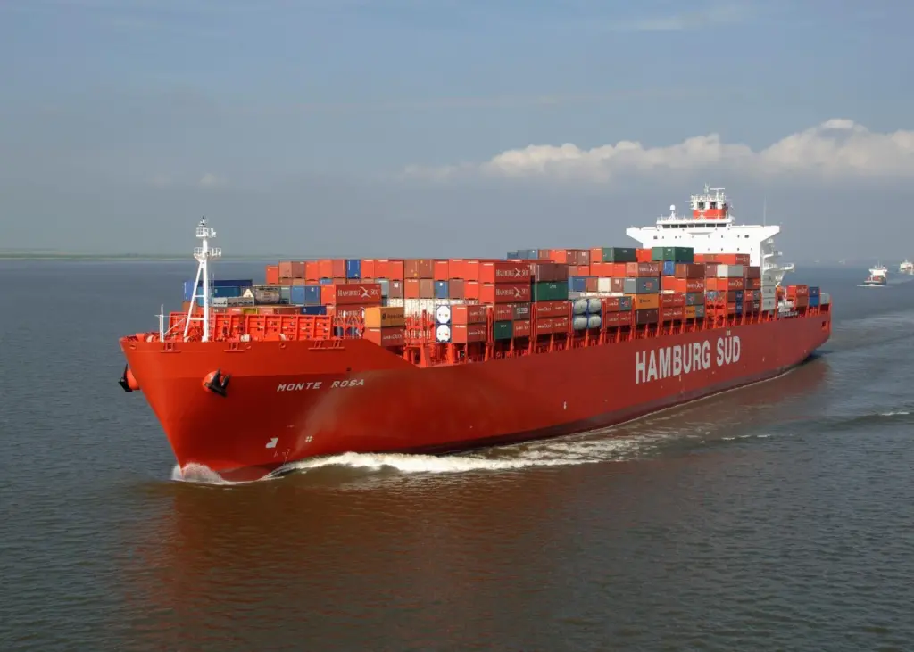 ‘Monte Rosa’, one of Hamburg Süd’s DTA-equipped container ships