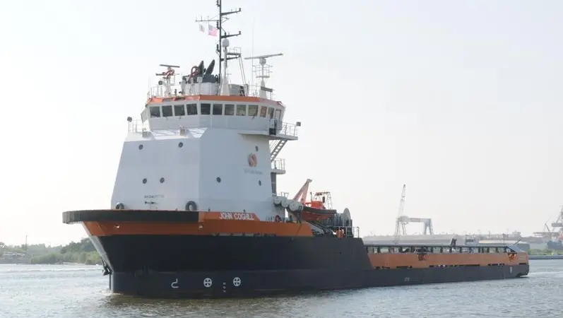 Seacor’s John Coghill has planned maintenance software installed