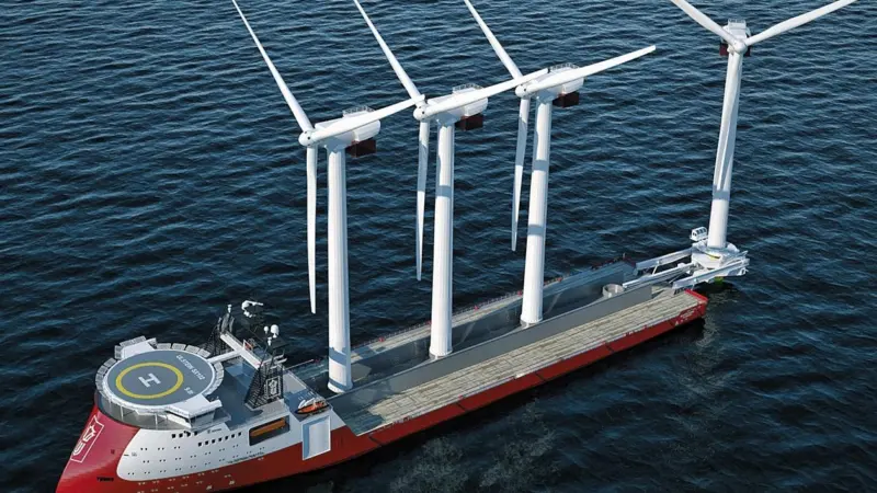 The ‘Windlifter’ concept is the result of an earlier cooperation between Ulstein Sea of Solutions and IDEA Heavy Equipment
