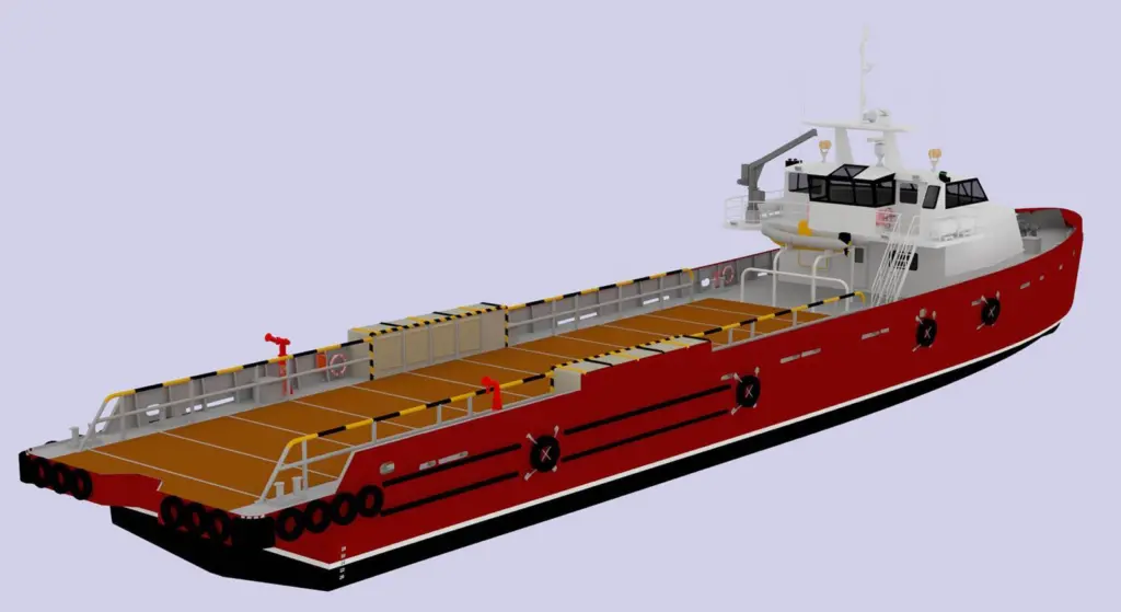 Rendering of SEAS Cummins-powered support craft (picture: Pirou/SEAS)