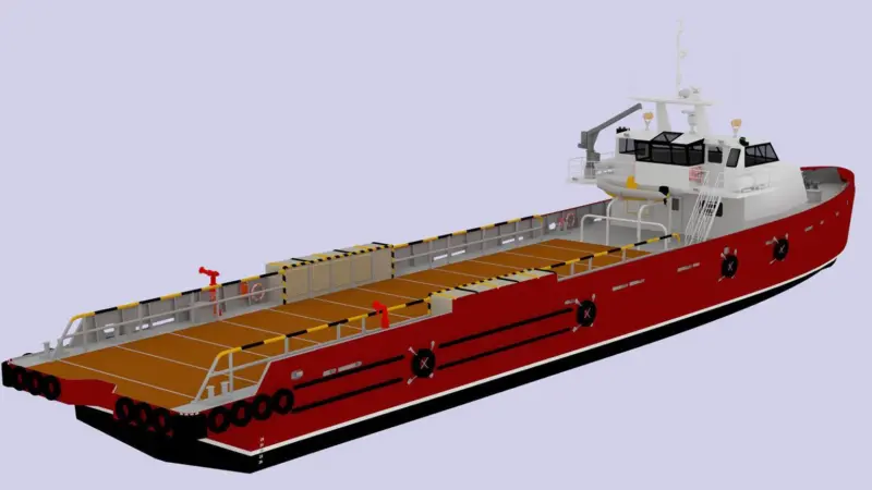 Rendering of SEAS Cummins-powered support craft (picture: Pirou/SEAS)