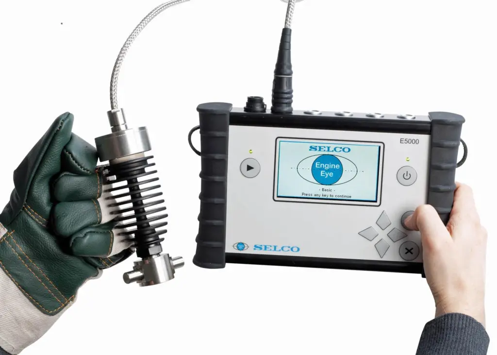 Selco’s EngineEye – said to be an electronic version of the traditional mechanical indicator for today’s low-NOx engines