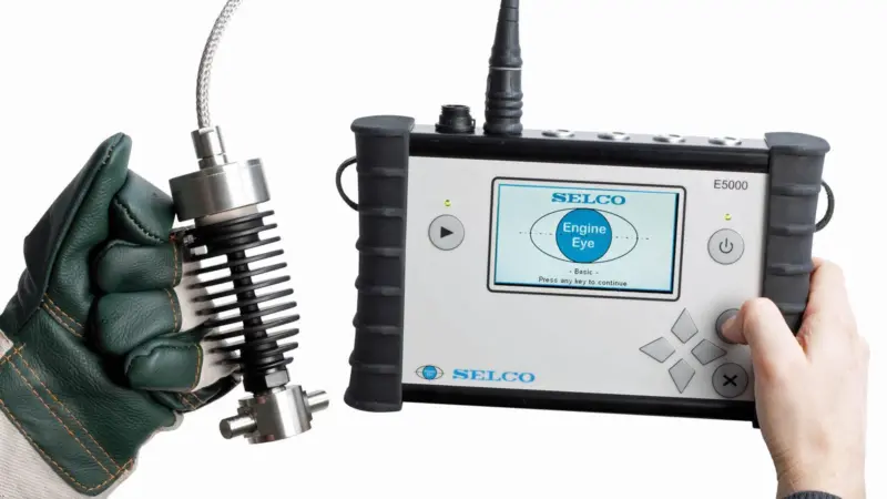 Selco’s EngineEye – said to be an electronic version of the traditional mechanical indicator for today’s low-NOx engines