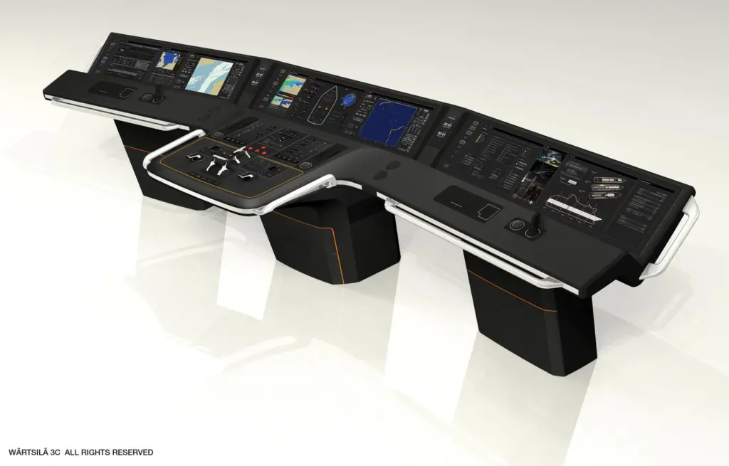 Breaking the mould: the Wärtsilä 3C Communication and Control Centre, designed to functionally integrate all shipboard system controls